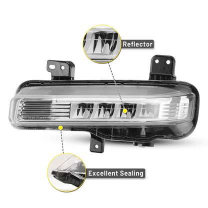 Luz antiniebla LED Ford Explorer 2020-2024 - Transparente