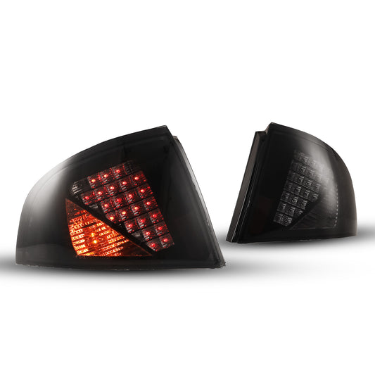 For 2000-2003 Nissan Sentra LED Tail Light - Black/Smoke