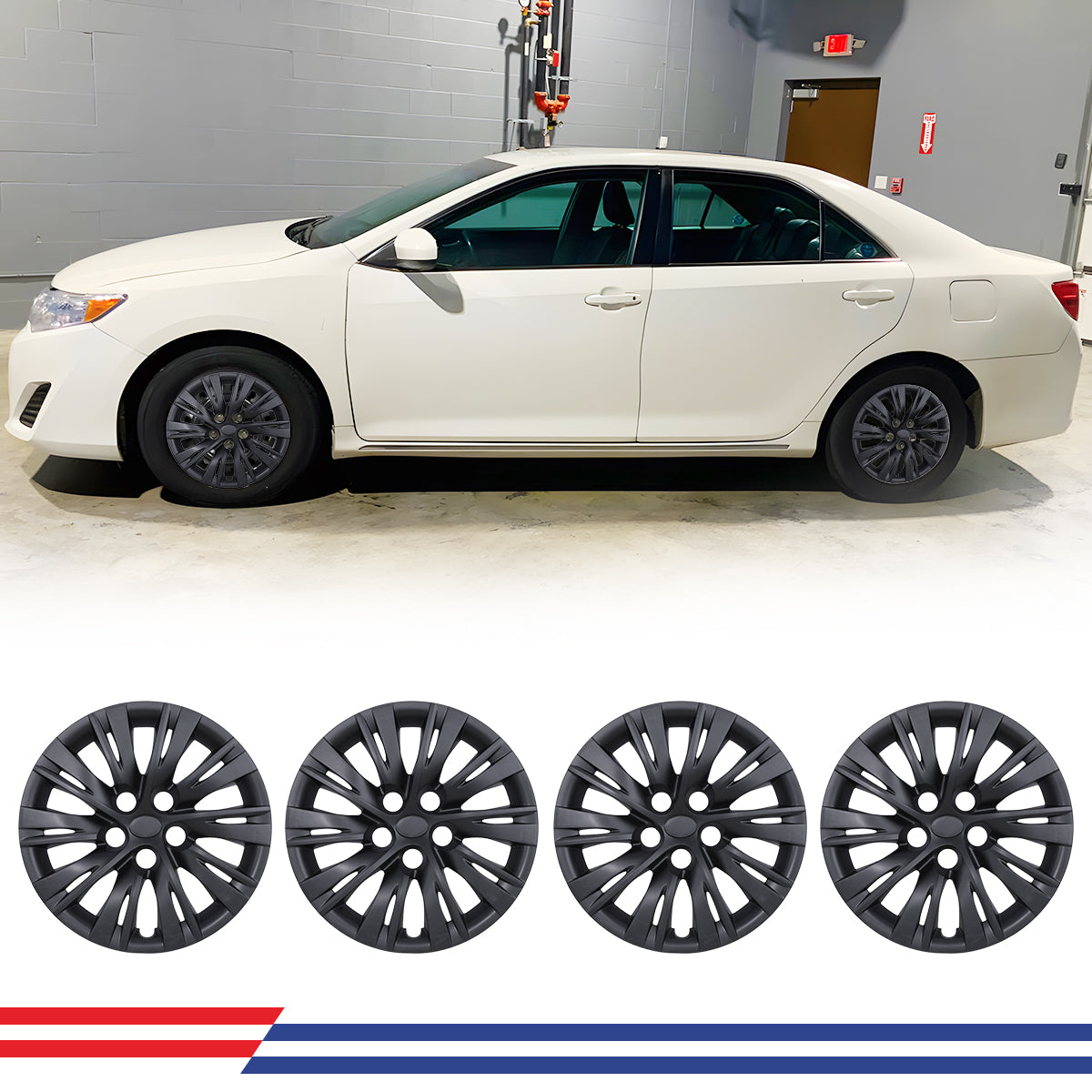 black toyota camry hubcaps