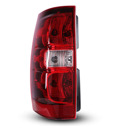 For 2007-2014 Chevy Suburban 1500 2500/ Chevy Chevy Tahoe Taillights Left Side Only - Chrome / Clear Lens