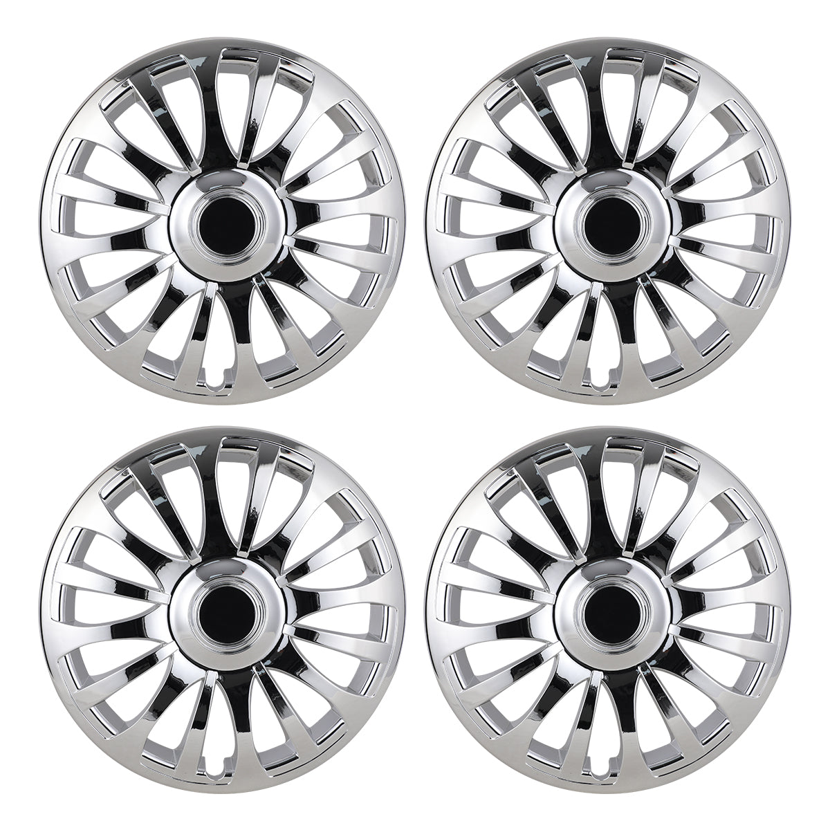 WINJET 15 inch Hubcaps Wheel Covers 5081 - Chrome