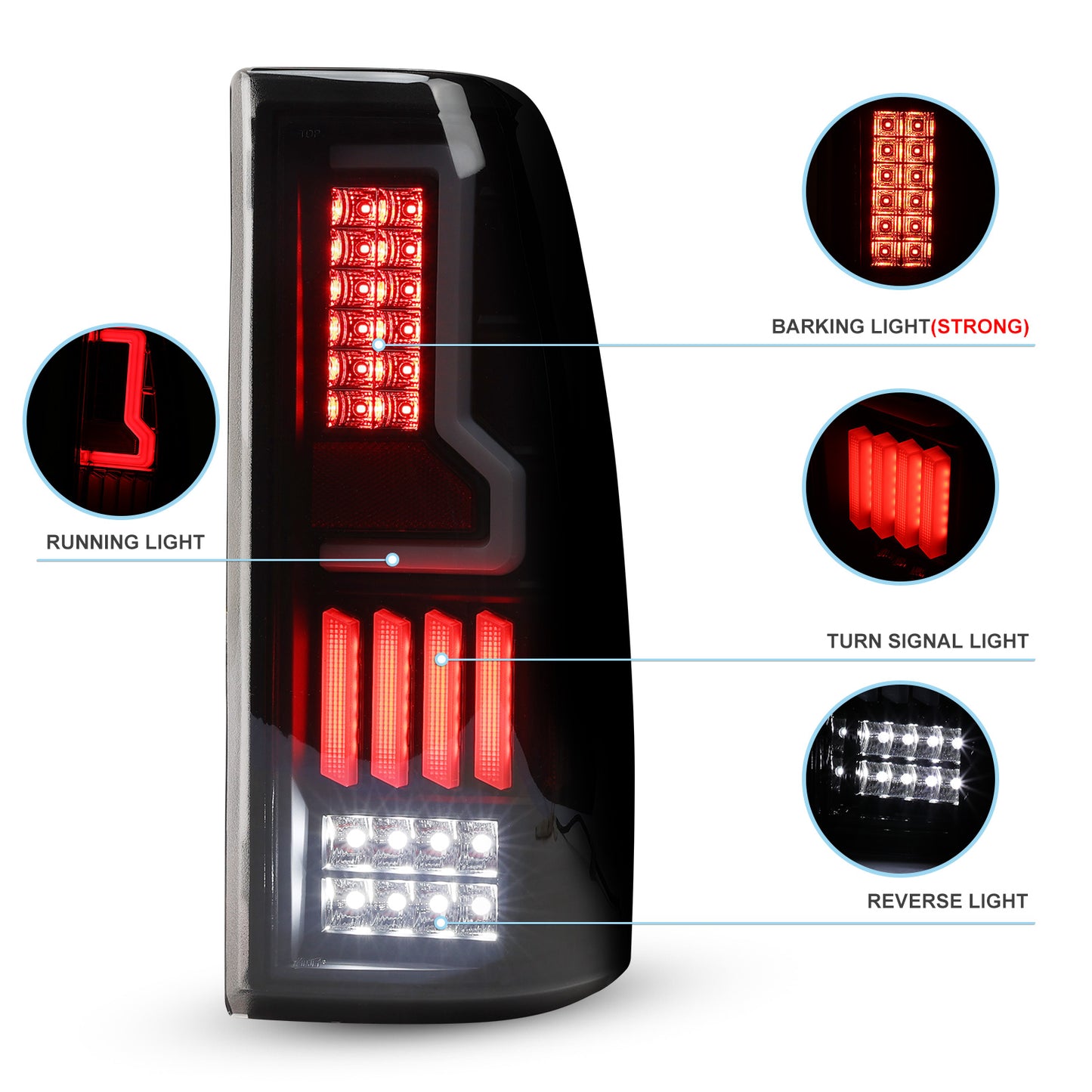 gmc sierra tail light