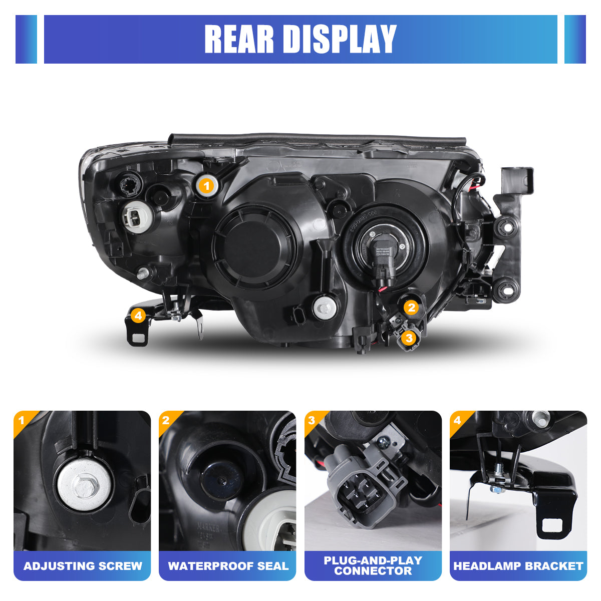 2006 subaru forester headlight bulb online