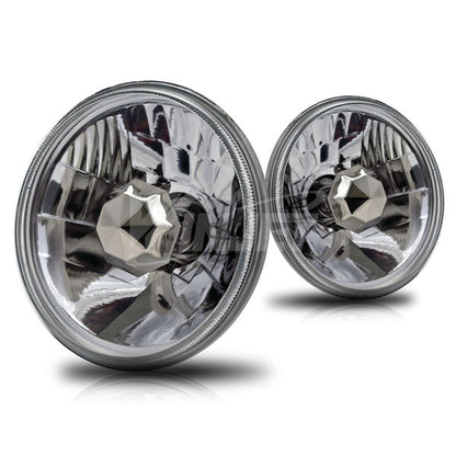 5" Round Conversion Head Lights - Clear