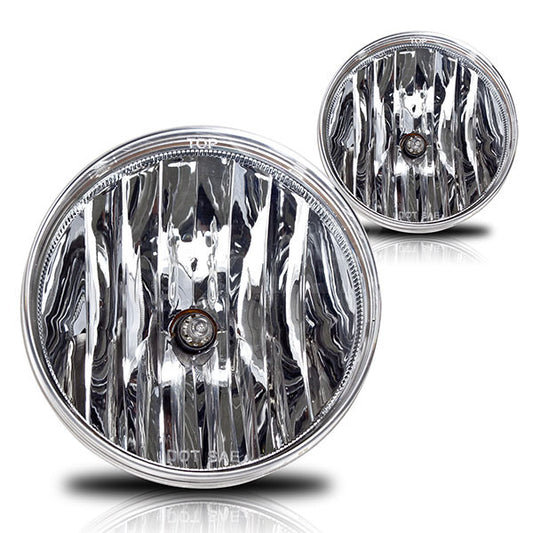 For 2007-2013 GMC Sierra 1500/2007-2014 GMC Sierra 2500 HD 3500 HD Replacement Fog Lights - Clear