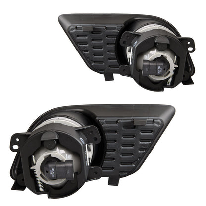 For 2011-2014 Dodge Charger Replacement Fog Lights - Clear Winjet Automotive For 2011-2014 Dodge Charger Replacement Fog Lights - Clear Winjet Automotive